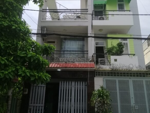 Mặt tiền đường 21A khu Tên Lửa