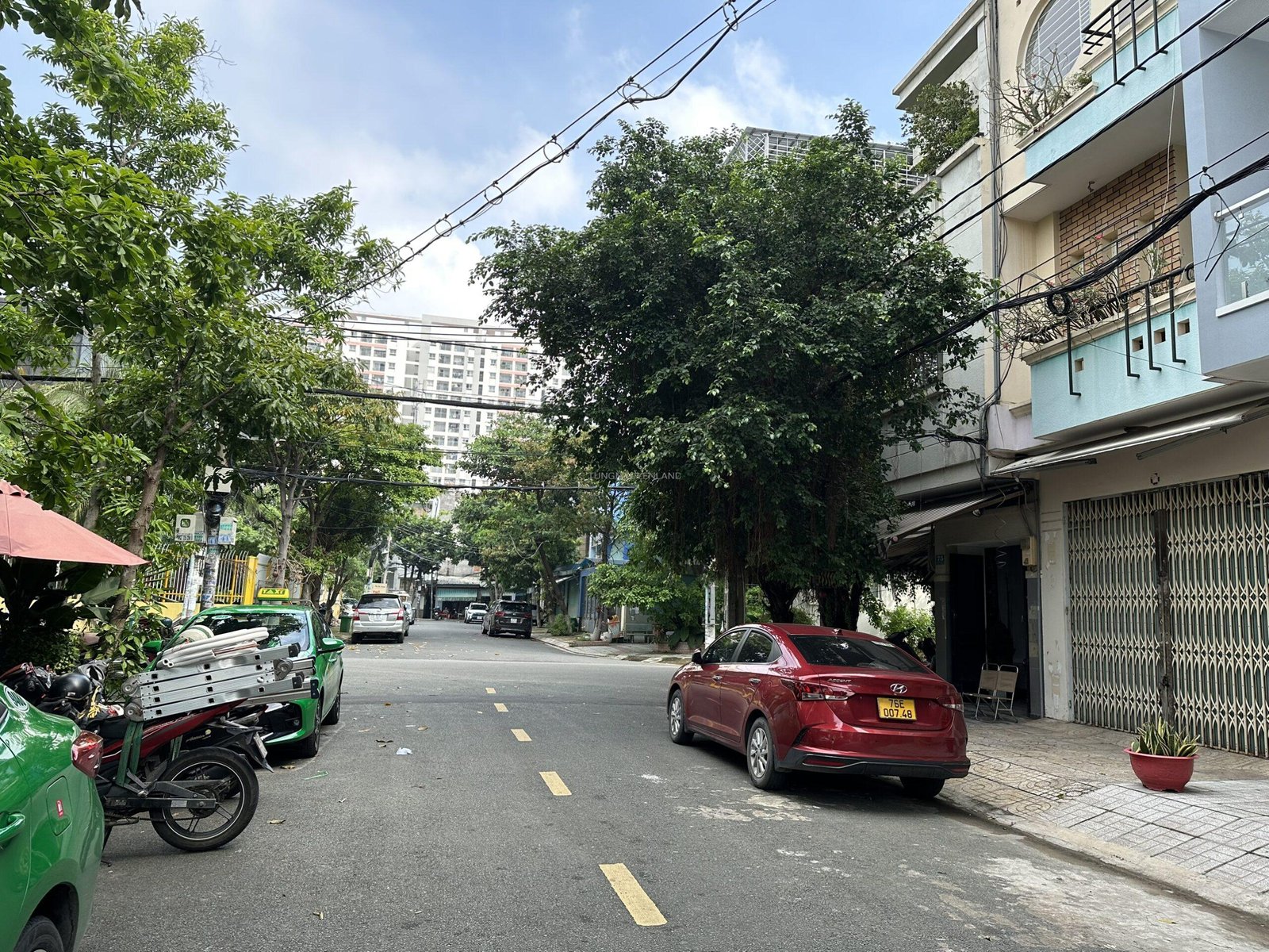 mặt tiền đường 4A khu Tên Lửa