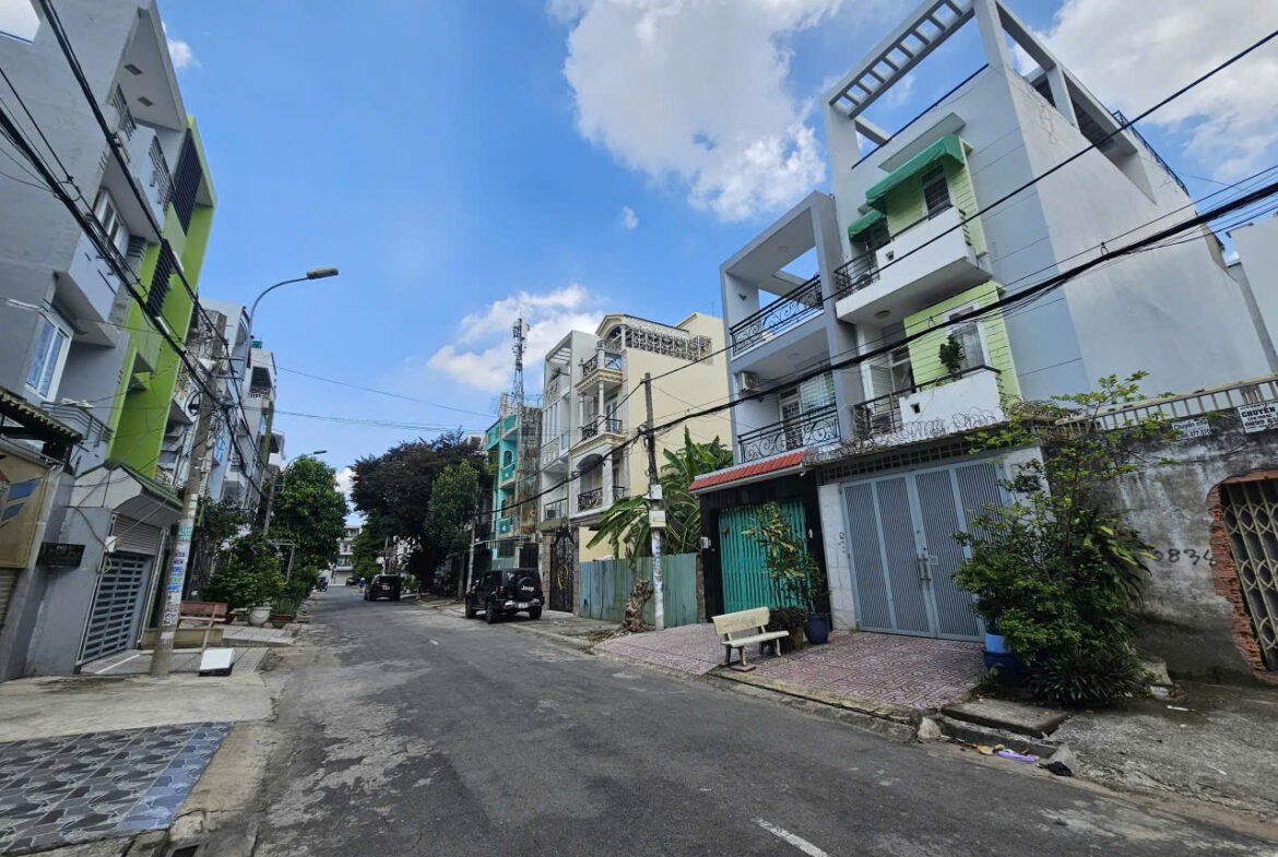 Bán đất mặt tiền đường 21A Khu Tên Lửa 4×22.5m